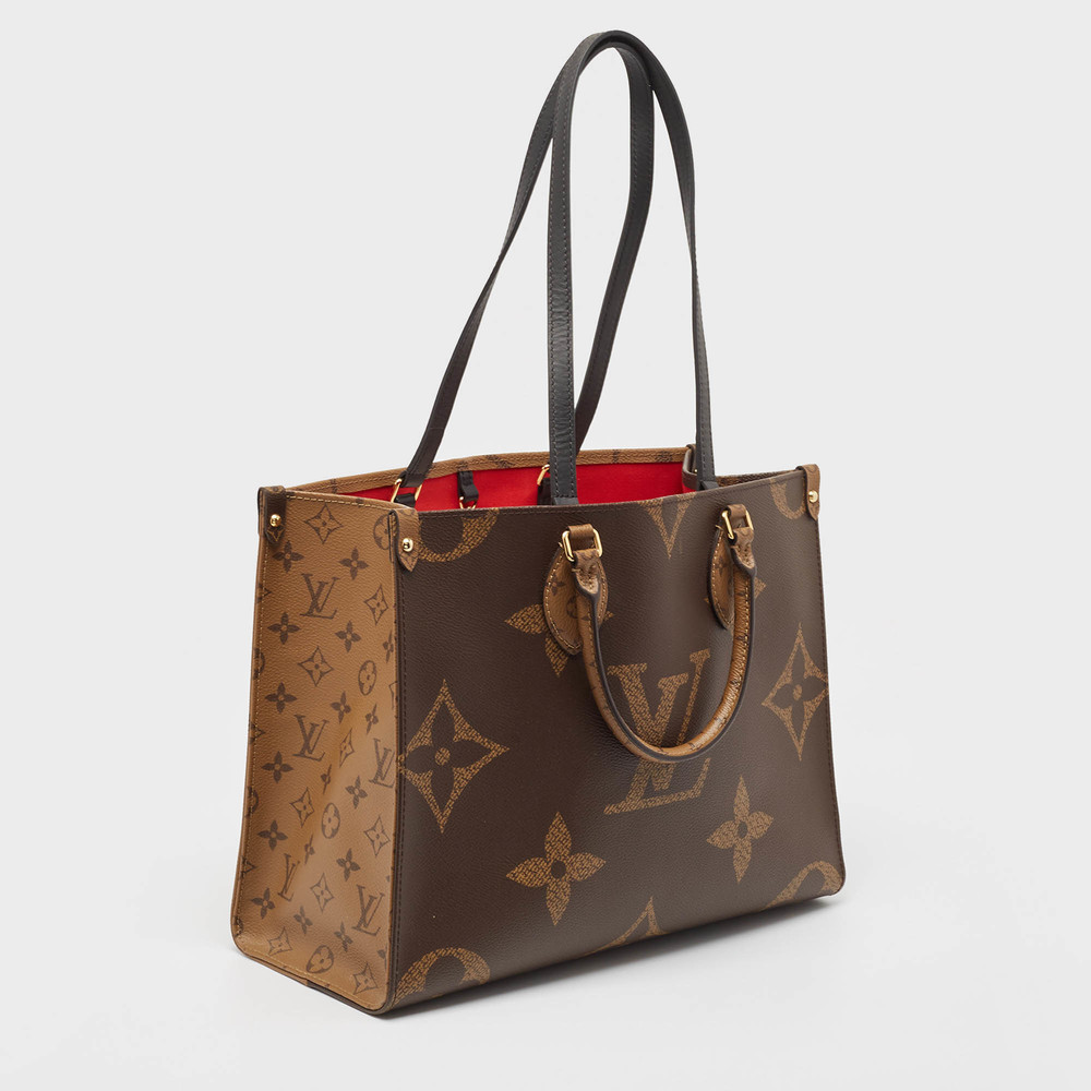 LOUIS VUITTON Reverse Monogram Giant Canvas Onthego MM Bag - Picture 3 of 8